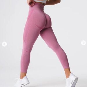 NVGTN Rose Pink Seamless Leggings